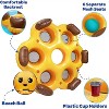 Aquamazing 6 Person Mesh Seating Unisex Pool Lounge, Pvc, Honeycomb, Yellow, 71.65"- Great Summer Pool Float for Families! - 3 of 4