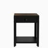 Dexmalle Square double-layer coffee table with hidden compartment and fingerprint lock - 2 of 4