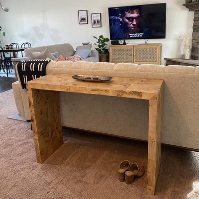 Ogden Burled Wood Console Table - Threshold™ Designed With Studio Mcgee ...
