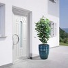 KTMBDW Ceramic Flowerpot, Modern Planter with Featuring Glossy finish for Patio, Garden, Windowsill - 2 of 4