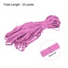 Unique Bargains Flat Elastic Band for Sewing Braided Stretch Strap Cord Rope for Wigs Craft DIY - 2 of 3