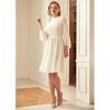 Sheerly Blessed In Bliss Fit and Flare Dress - 3 of 4