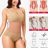 Nebility™ Women's Seamless Tank Bodysuit Tummy Control Shapewear - 3 of 4
