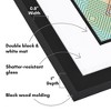 Americanflat Wide Vinyl Record & Album Art Frame - 25x16.5 - Black - 3 of 4