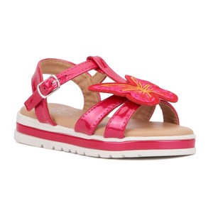 Olivia Miller Girl's Brave Buttferfly Toddler Platform Sandals - 1 of 4