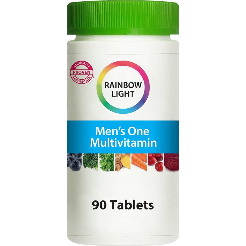 Rainbow Light Mens One Multivitamin Tablets - 90ct, 1 of 9