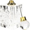 Okuna Outpost 2 Pack Crystal Perfume Bottle Set, Vintage Style, Empty Refillable Travel Size - image 4 of 4