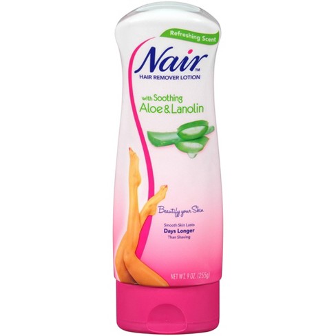 Nair Hair Aloe & Lanolin Hair Removal Lotion - 9.0oz - image 1 of 4