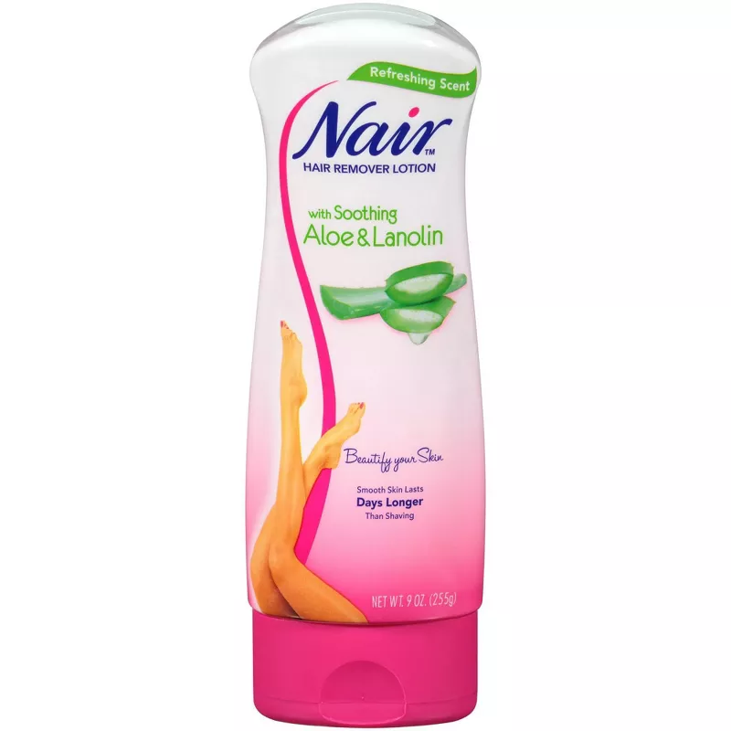 Nair Hair Aloe & Lanolin Hair Removal Lotion - 9.0oz