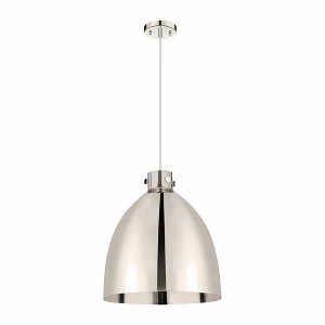 Newton Bell - 1 Light Pendant In Industrial Style-19.63 Inches Tall and 18 Inches Wide - 1 of 1