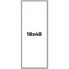 PosterPalooza | Panoramic Classic Modern Silver Frame - UV Acrylic, Foam Board Backing, Hanging Hardware - 2 of 4