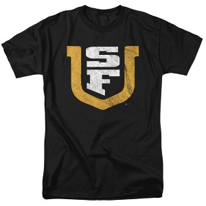 Men's University of San Francisco Official Distressed Primary Logo T-Shirt - 1 of 4