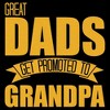 Men's Lost Gods Great Dads Promoted to Grandpa T-Shirt - 2 of 4