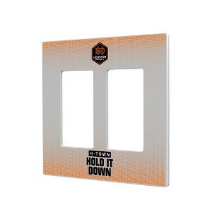 MLS Western Conference Teams Linen Hidden-Screw Light Switch Plate for Double Rocker - 1 of 4