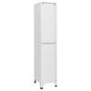 vidaXL Locker Cabinet Gray Steel Tall Locker Cabinet Rectangular - 4 of 4