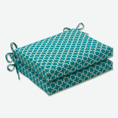Hockley Geo 2pc Outdoor Seat Cushion Set - Pillow Perfect