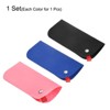 Unique Bargains Felt Portable Storage Scratch-Resistant Women Men Eyeglasses Bags 3 Pcs - 3 of 4