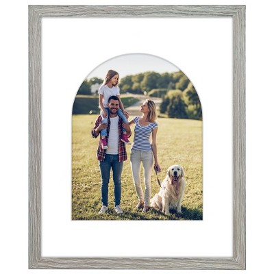 Americanflat 16" x 20" Picture Frame with Mat - Arch Designs - Stylish Decor for Living Rooms, Dorms, Offices & More