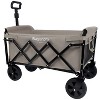 KTMBDW 29.5'' Collapsible Wagons Carts, Heavy Duty Folding Beach Wagon Cart with Wheels, Portable Utility Outdoor Wagon for Camping - 2 of 4