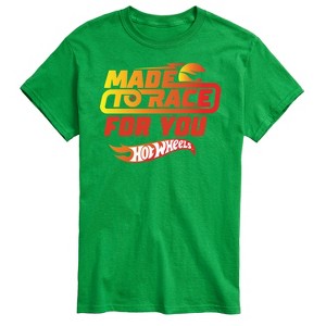 Men's - Hot Wheels - Valentine's Made to Race Short Sleeve Graphic T-Shirt - 1 of 4
