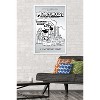 Trends International Disney Mickey Mouse - Black and White Steamboat Willie Framed Wall Poster Prints - 2 of 4