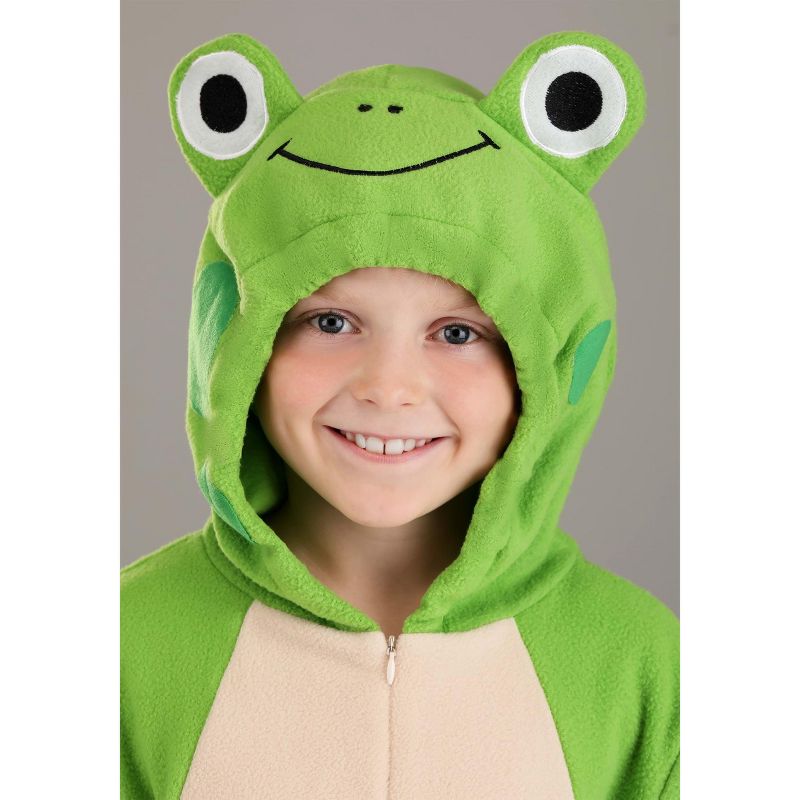 HalloweenCostumes.com Frog Jumpsuit Kid's Costume., 5 of 6