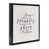Stupell Industries Troubles & Shoes at Door, 25" x 25" - 3 of 4