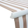 Resenkos Patio Awning, Outdoor Sun Shade Shelter Cover Awnings,12' x 10' Retractable Awning Patio Awnings Sun Shade Shelter with Manual Crank Handle, - 4 of 4