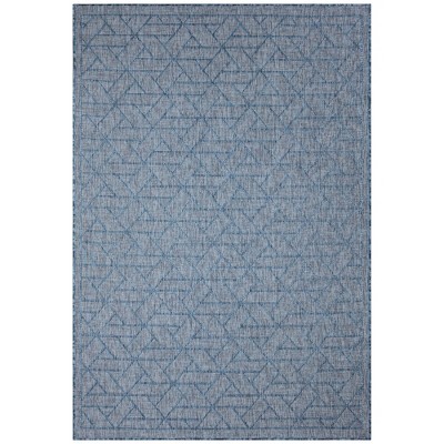Liora Manne Carmel  Indoor/Outdoor Rug  Aqua..