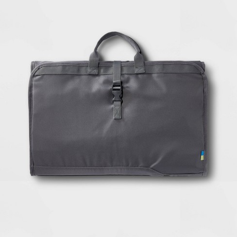 Garment Bag Gray - Open Story™ - image 1 of 4