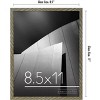 Americanflat Thin Picture Frames with shatter-resistant glass - Horizontal and Vertical Formats for Wall and Tabletop - 2 of 4