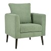 Maliang Modern Fabric Accent Chair, Upholstered Armchair for Living Room, Bedroom,Reception Room - 2 of 4