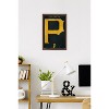 Trends International MLB Pittsburgh Pirates - Logo 25 Framed Wall Poster Prints - 2 of 4