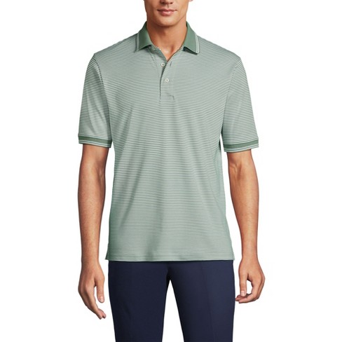 Lands' End Men's Tall Short Sleeve Cotton Supima Polo Shirt - Large ...