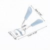Unique Bargains Women Chrome Flat Handle Eyelash Curler 1 Pc - 2 of 3