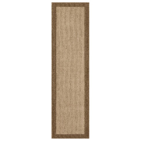 2'x7' Washable Runner Kensington Persian Style Cream Rug Cream - Threshold™  : Target