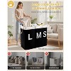 190L Laundry Hamper with Lid, Large Laundry Basket with Lid and 3 Section, Sturdy Laundry Baskets with 3 Removable Bags (L M S) - 2 of 4
