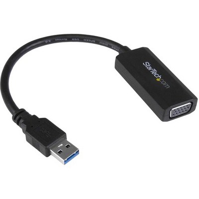 StarTech.com USB 3.0 to VGA Display Adapter 1920x1200, On-Board Driver Installation, Video Converter with External Graphics Card - Windows (USB32VGAV)
