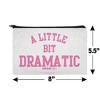 Mean Girls A Little Bit Dramatic Makeup Cosmetic Bag Organizer Pouch - 4 of 4