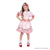 Hello Kitty Girl's Hello Kitty Classic Dress Halloween Classic Costume Dress - 2 of 4