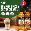 Syruvia Variety Pack - Pumpkin Spice & Salted Caramel Syrup 25.4 Fl oz (2-Pack) - 2 of 4