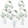 Big Dot of Happiness Boho Botanical - Greenery Party Centerpiece Sticks - Table Toppers - Set of 15 - 2 of 4