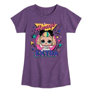 Girls' - LOL Surprise! - Always Extra Fitted Short Sleeve Graphic T-Shirt - 1 of 4