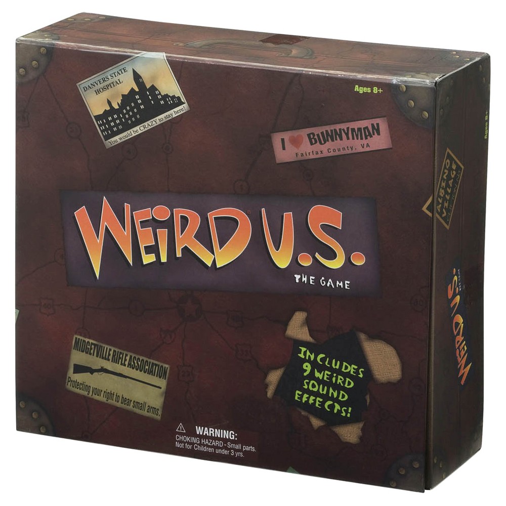 UPC 831614002186 product image for University Games Weird U.S. Board Game | upcitemdb.com