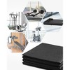 Redliro Foldable Rubber Treadmill Mat, Non-Slip Walking Pad Mats, High Resilience Floor Protector for Home Fitness, Bike Gym Mat,  68" L x 24" W - 2 of 4