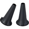 KaWe Medical Piccolight Pocket Otoscope, Disposable Ear Specula, 4.0mm, Black, 100 Count - 2 of 4