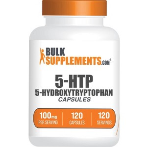 BulkSupplements 5-HTP (5-Hydroxytryptophan) Capsules - 1 of 4