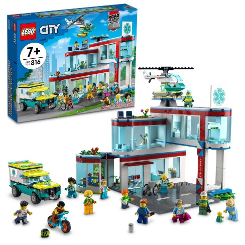 Lego City Hospital With Ambulance Toy Truck 60330 : Target