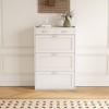 NicBex Shoe Cabinet with 2 Drawers Modern Freestanding Hidden Shoe Storage Cabinet with 3 Flip Drawers for Entryway,Hallway - 2 of 4