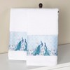 Blue Peacock Set of 2 Hand Towels - 4 of 4